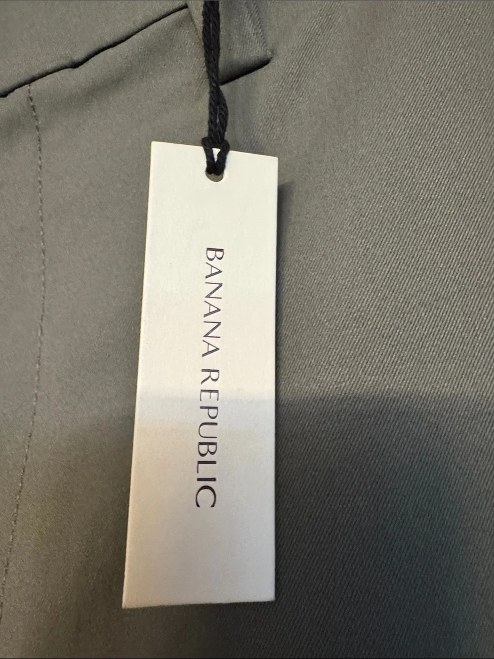 Banana Republic Athletic Slim Fit Performance Pant, Size 34X30, Color Olive